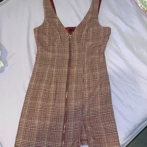 Red-purple short dress size Medium